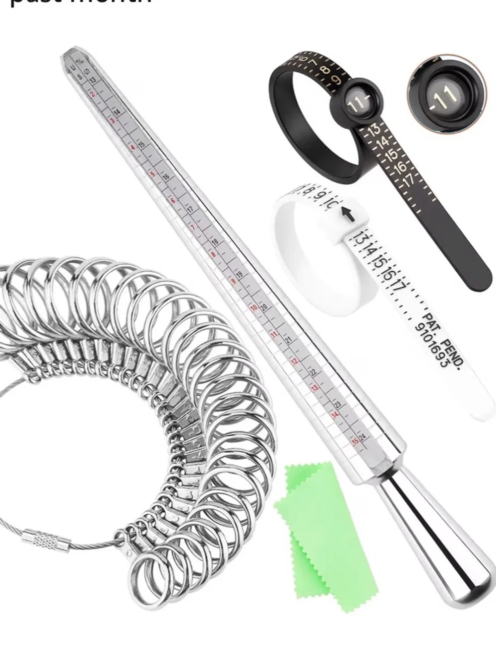 Ring Sizer Measuring Tool Kit